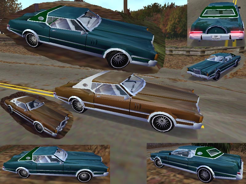 Need For Speed High Stakes Lincoln Continental Mark V 1976 ver.2