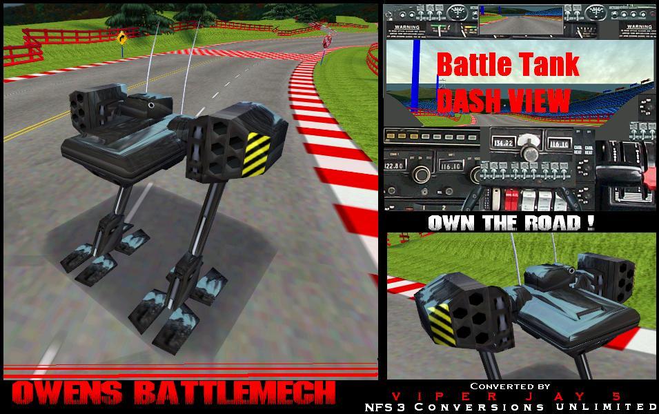 Need For Speed Hot Pursuit Fantasy Owens Battlemech