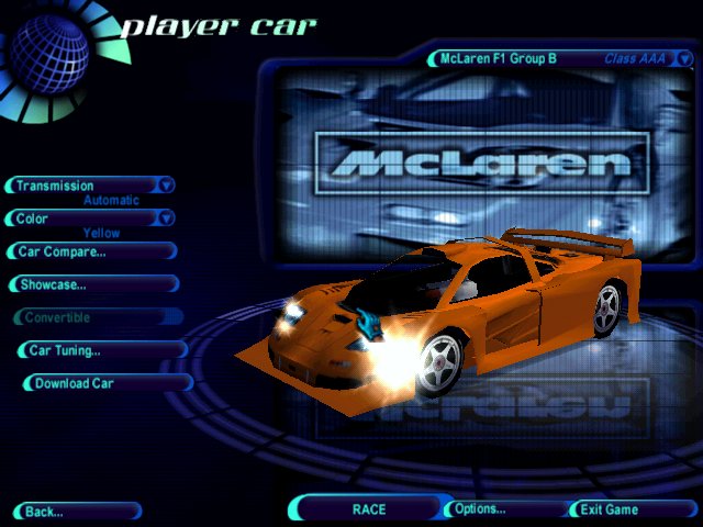 Need For Speed High Stakes McLaren F-1 Group B
