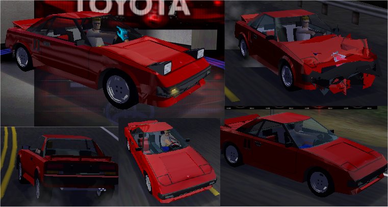 Need For Speed High Stakes Toyota Mr2 ('85)