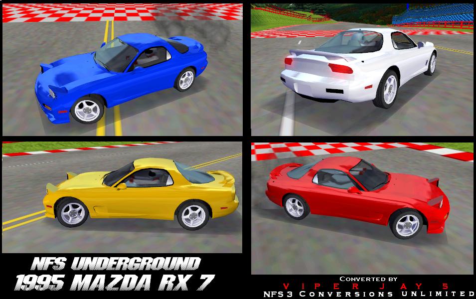 Need For Speed Hot Pursuit Mazda RX-7 (1995 - NFS 7)