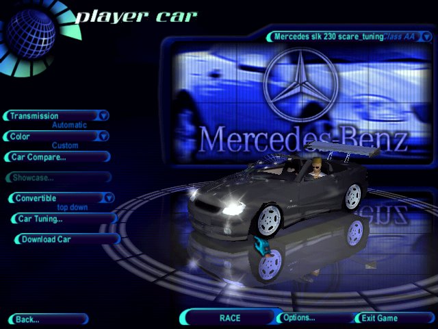 Need For Speed High Stakes Mercedes Benz SLK 230 scare_tuning