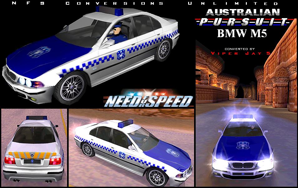 Need For Speed Hot Pursuit BMW M5 - Australian Pursuit (NFS 4)