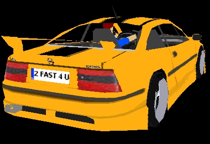 Need For Speed High Stakes Opel Calibra Special Edition
