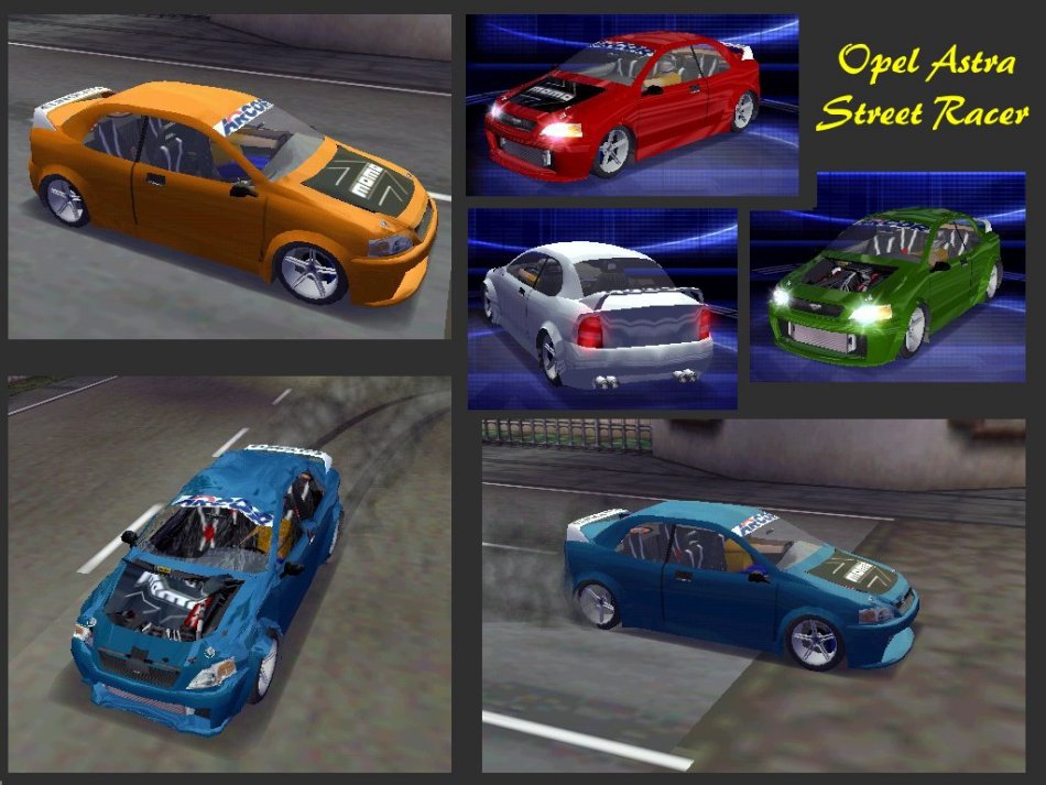 Need For Speed High Stakes Opel Astra Street Racer
