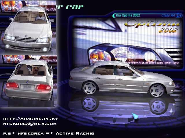 Need For Speed High Stakes Kia Optima 2002 (New Magentis)