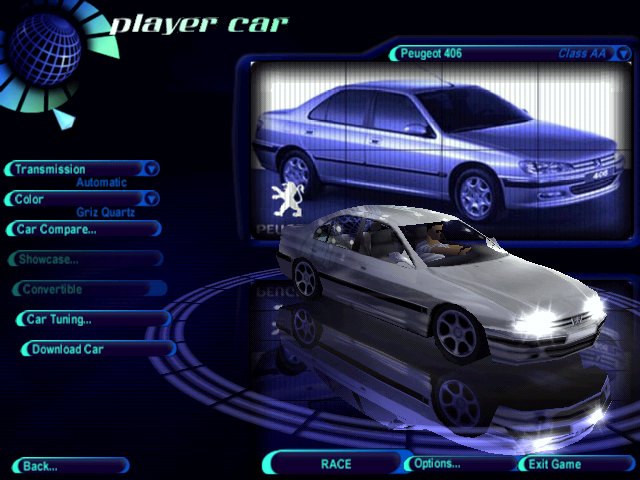 Need For Speed High Stakes Peugeot 406