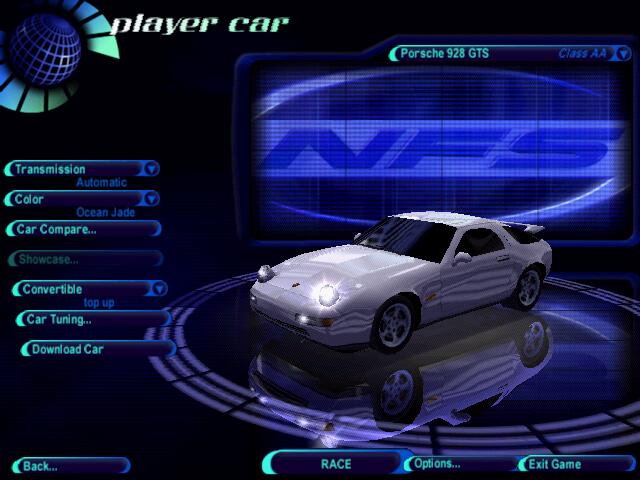 Need For Speed High Stakes Porsche 928 GTS