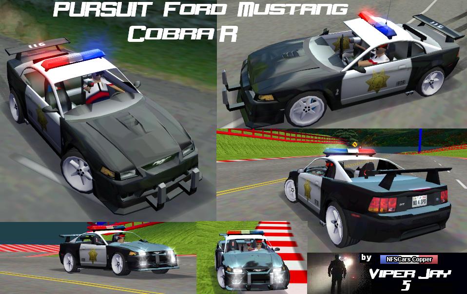 Need For Speed Hot Pursuit Ford Pursuit Mustang Cobra R (NFS 6)