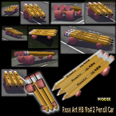 Need For Speed High Stakes Fantasy RoseArt #2 Pencil Car