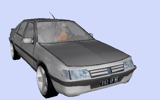 Need For Speed High Stakes Peugeot 405 1990