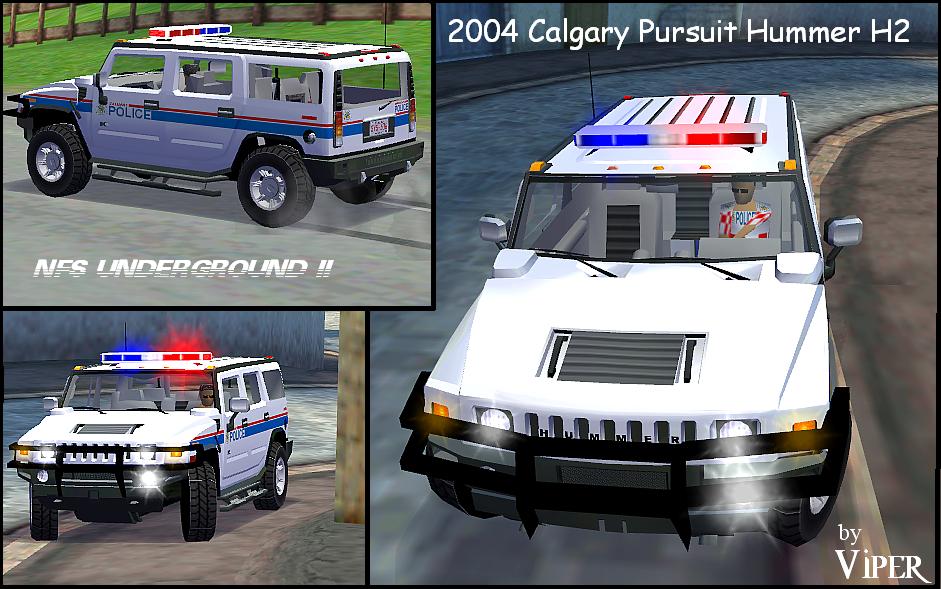Need For Speed High Stakes AM General Calgary Pursuit Hummer H2
