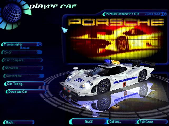 Need For Speed High Stakes Porsche Pursuit 911 GT1