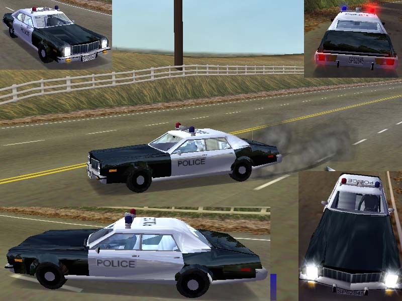 Need For Speed High Stakes Plymouth Fury police (1977)