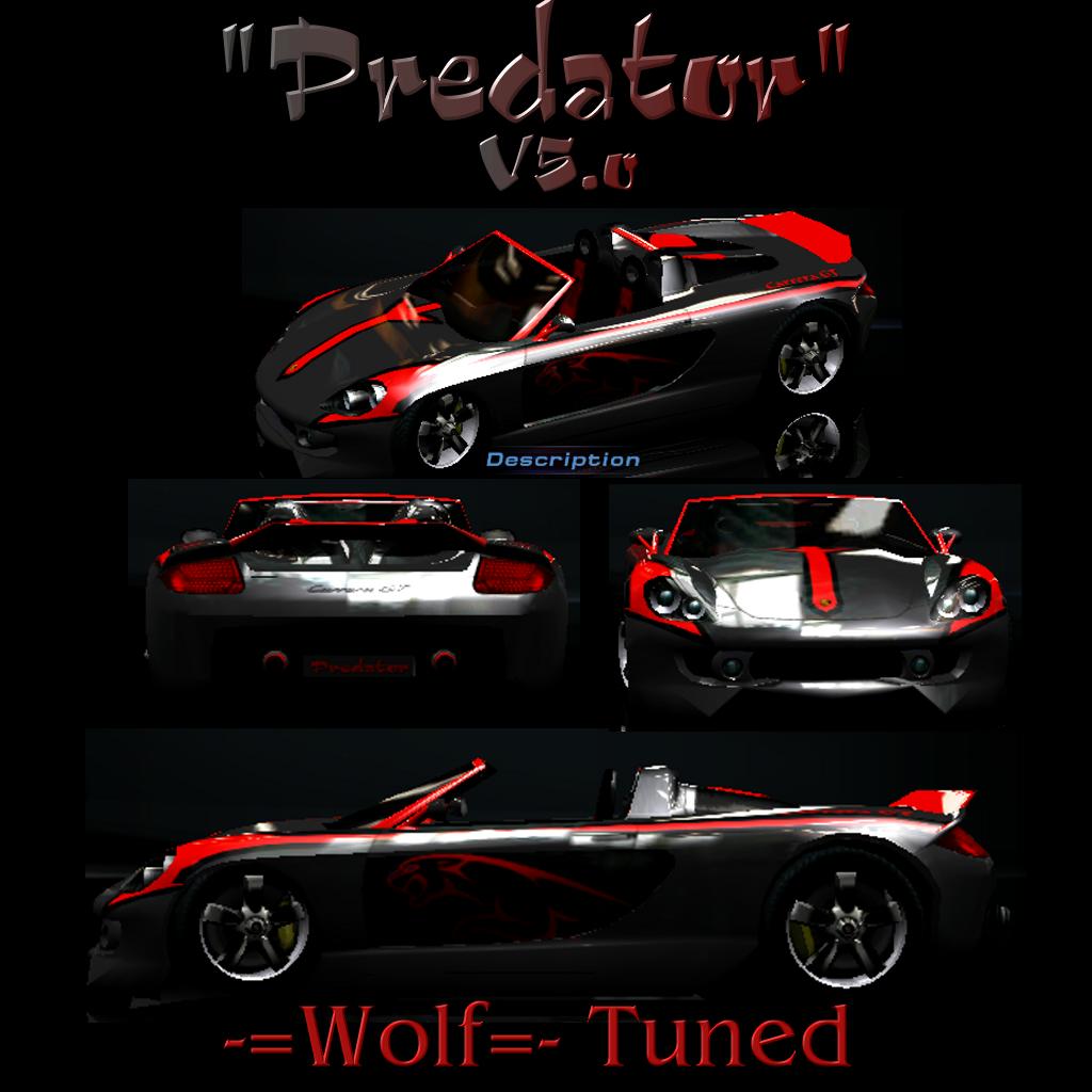 Need For Speed Hot Pursuit 2 Porsche Carrera GT Wolf Tuned "Predator V5.o"