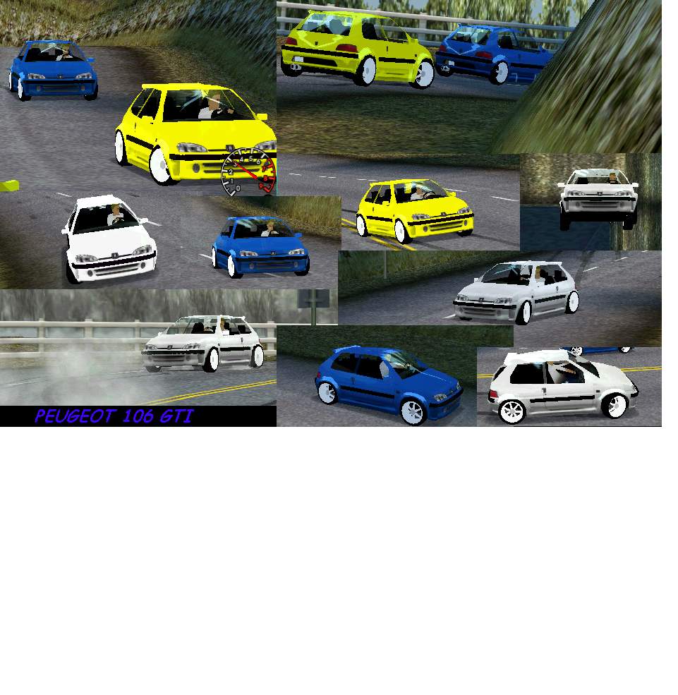 Need For Speed High Stakes Peugeot 106 GTI