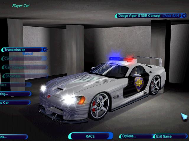 Need For Speed High Stakes Dodge Pursuit Viper GTS/R