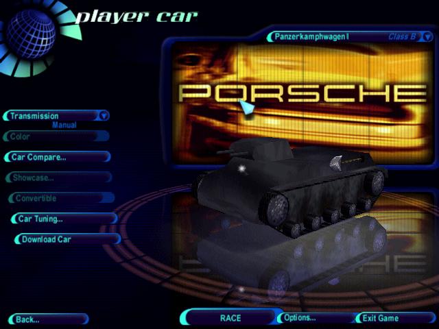 Need For Speed High Stakes Military Panzerkamphwagen I