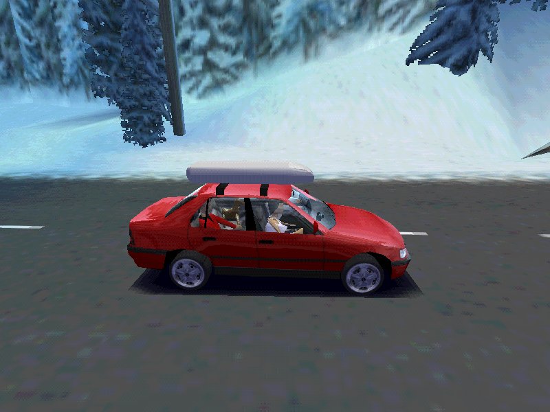 Need For Speed High Stakes Renault 19 RT 1,9dT Chamade Winter Edition