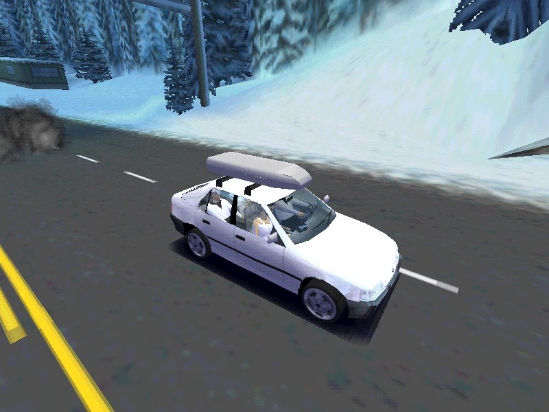 Need For Speed High Stakes Renault 19 GTD '91 Winter Edition