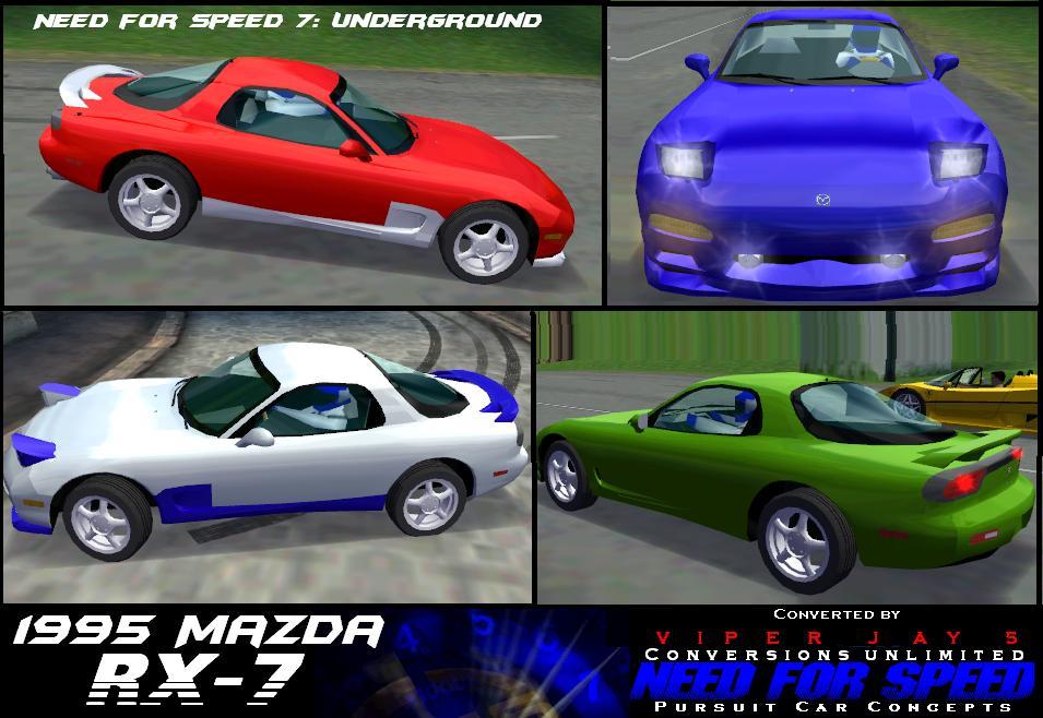 Need For Speed High Stakes Mazda RX-7 (1995 - NFS 7)
