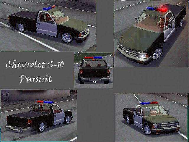Need For Speed High Stakes Chevrolet S-10 Pursuit
