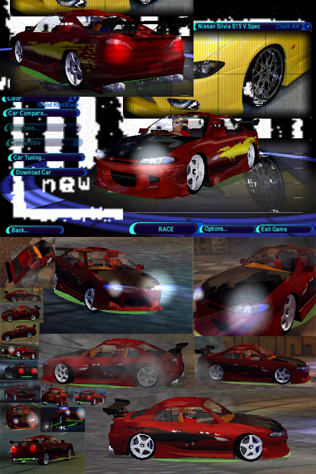 Need For Speed High Stakes Nissan Silvia S-15 V.Spec