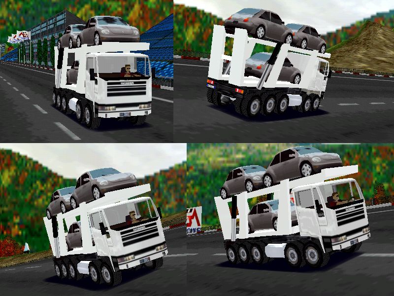 Need For Speed High Stakes Scania 146D Transporter Truck