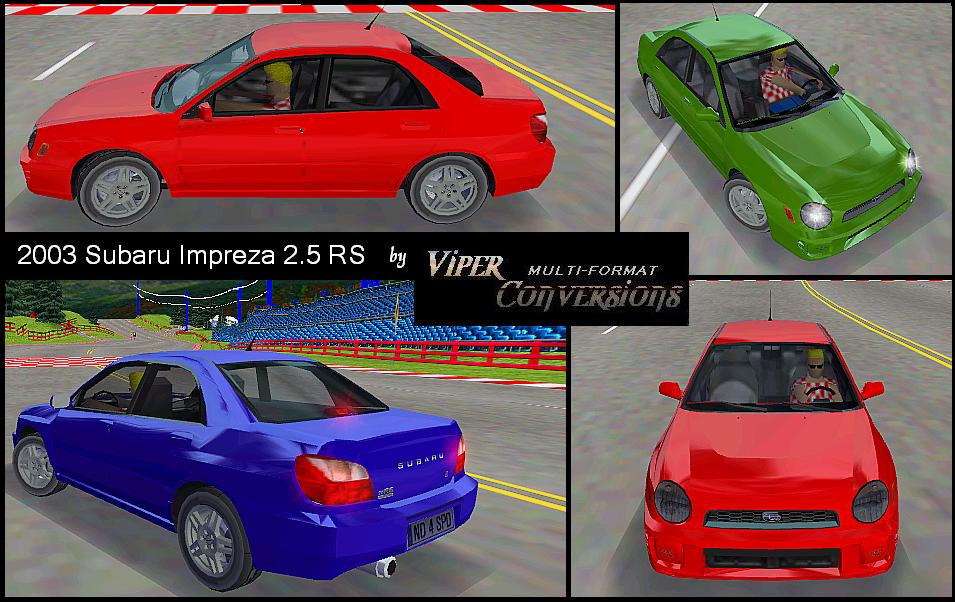 Need For Speed Hot Pursuit Subaru Impreza 2.5 RS (2003 - NFS 7)