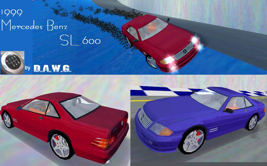 Need For Speed Hot Pursuit Mercedes Benz SL 600 1999