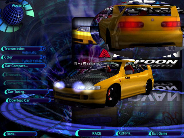 Need For Speed High Stakes Honda Spoon Integra Type-R