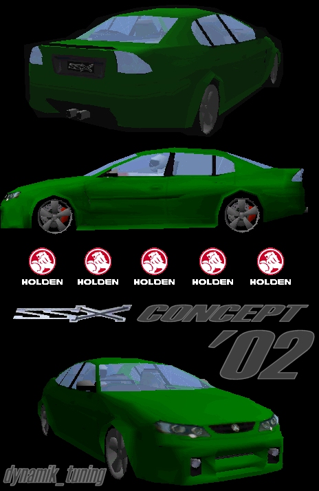 Need For Speed Hot Pursuit Holden SSX Concept '02