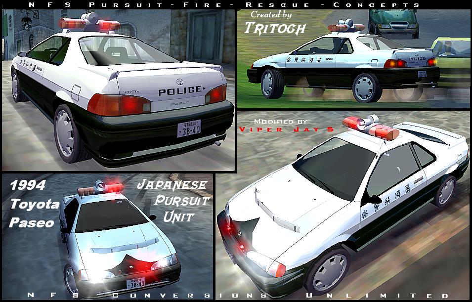 Need For Speed High Stakes Toyota Paseo/Cynos - Japanese Pursuit