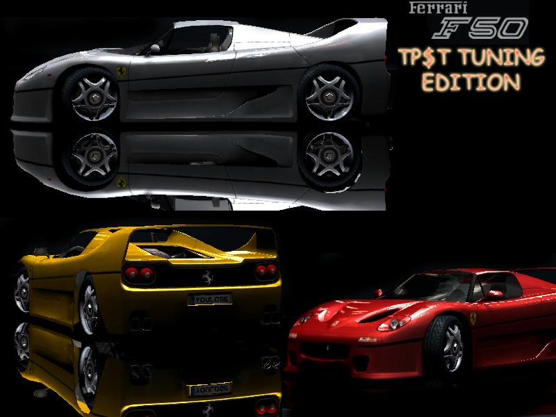 Need For Speed Hot Pursuit 2 Ferrari F50 TP$T Tuning Edition.