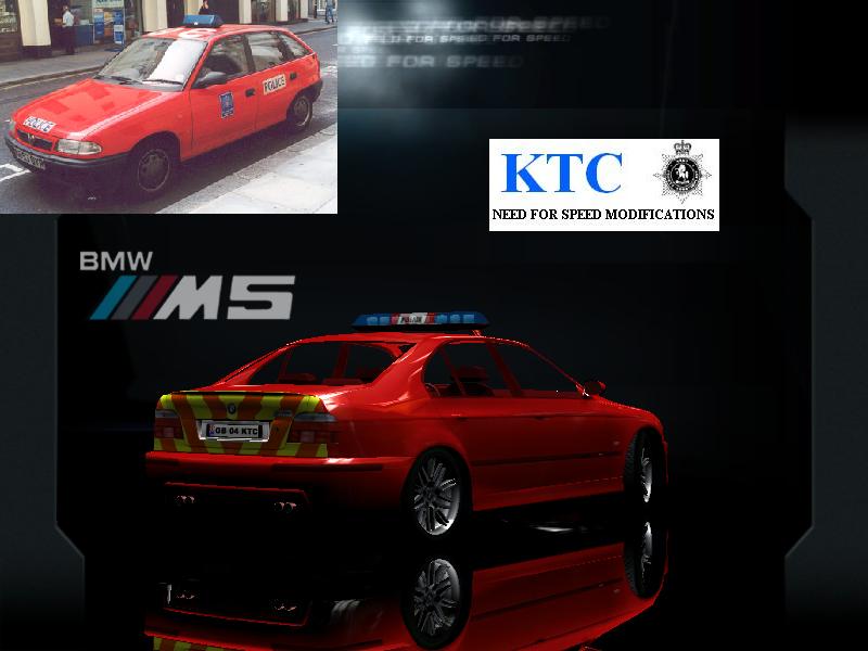 Need For Speed Hot Pursuit 2 BMW M5 Undercover Traffic Cop Car