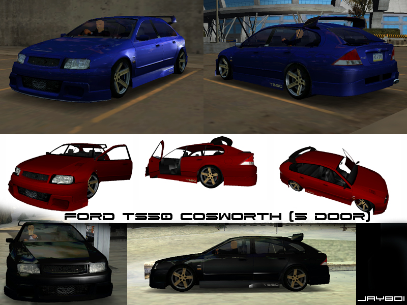 Need For Speed Hot Pursuit 2 Ford TS50 RS Cosworth (5 door)