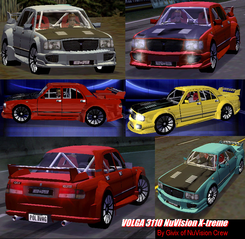 Need For Speed High Stakes Various Volga 3110 Extreme