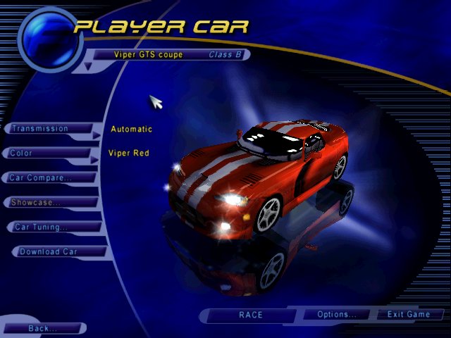 Need For Speed Hot Pursuit Dodge Viper GTS
