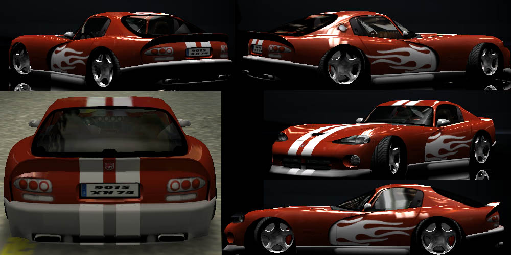 Need For Speed Hot Pursuit 2 Dodge Viper GTS Californian Look