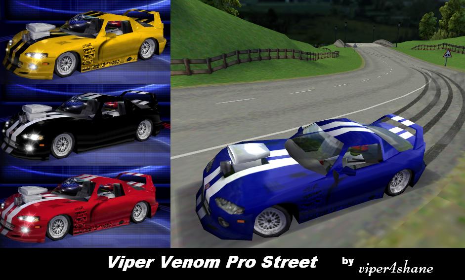 Need For Speed High Stakes Dodge Viper Venom GTS (Pro Street)