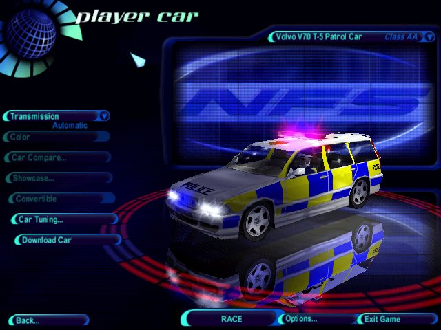 Need For Speed High Stakes Volvo V70 T5 Pursuit