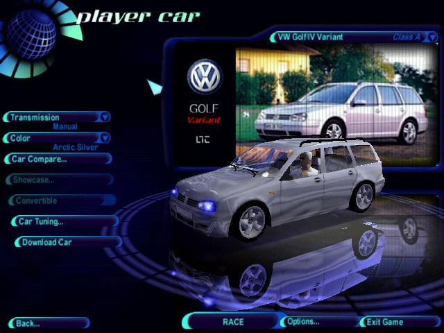 Need For Speed High Stakes Volkswagen Golf Variant