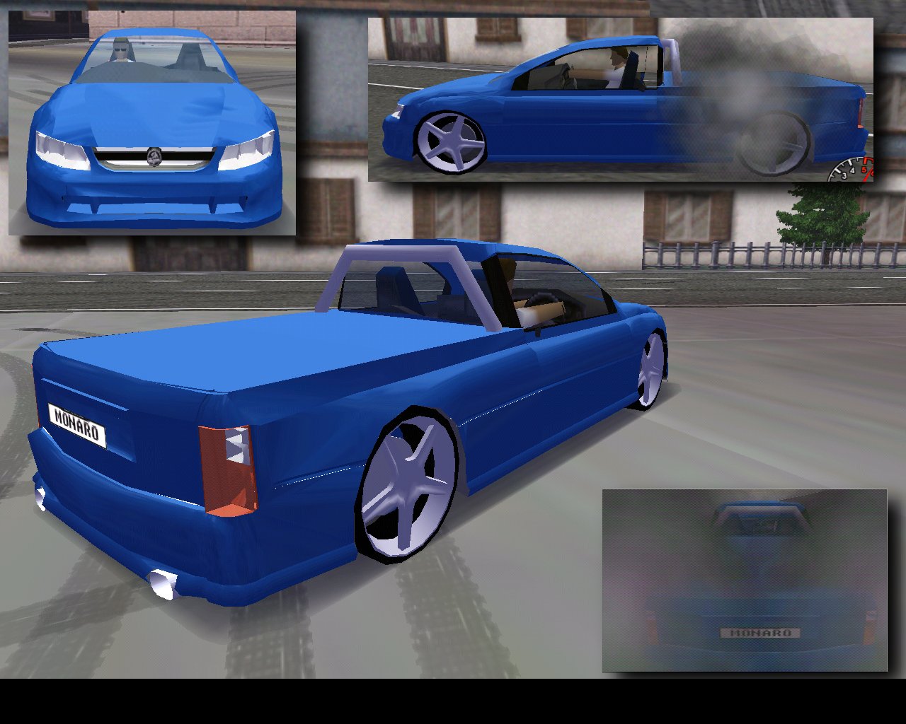 Need For Speed High Stakes Holden VY Commodore Ute FULLBODY