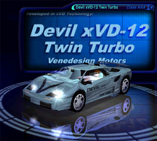 Need For Speed High Stakes Venedesign Devil xVD-12 Twin Turbo
