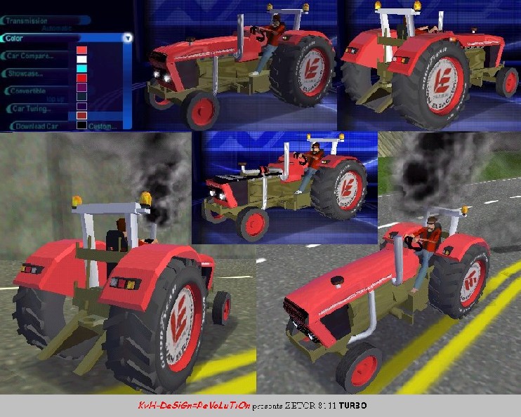 Need For Speed High Stakes Various ZETOR 8111 TURBO