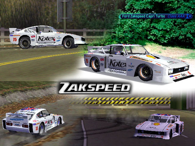 Need For Speed High Stakes Ford Capri Zakspeed Racing