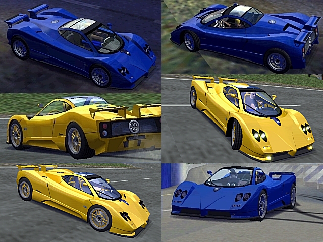 Need For Speed High Stakes Pagani Zonda C12 S 7.3