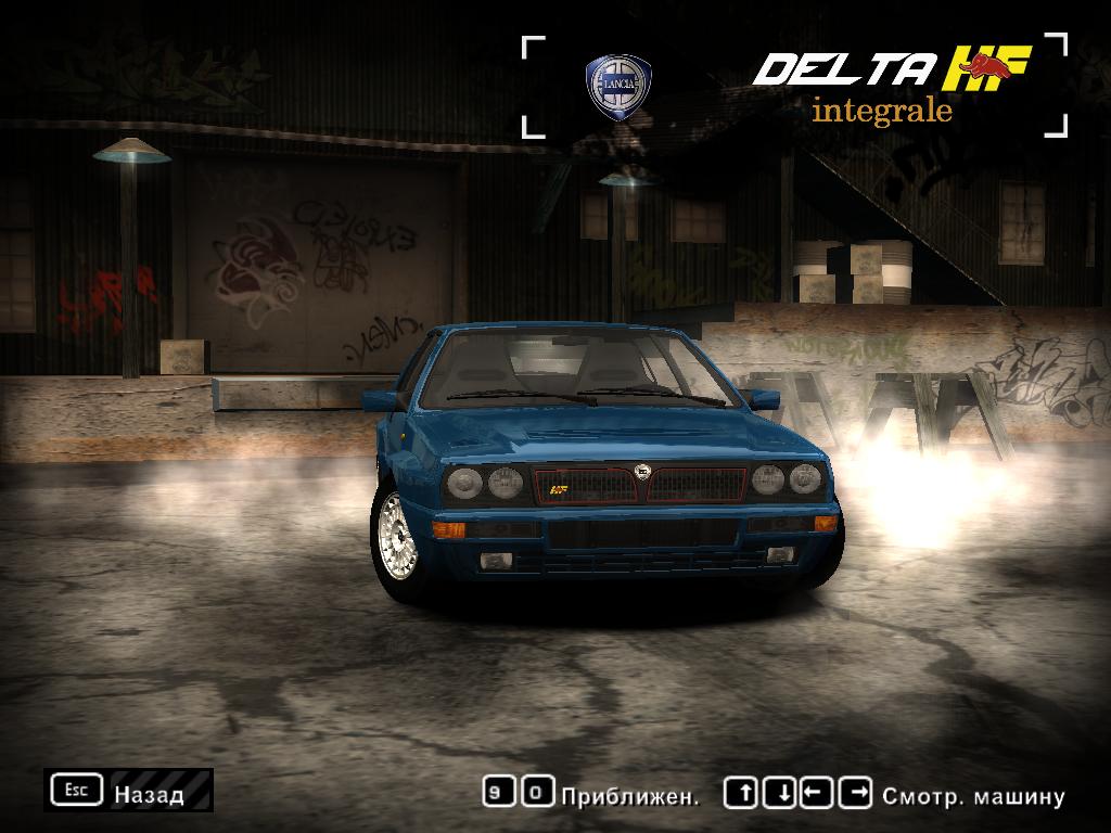 Need For Speed Most Wanted Lancia Delta HF Integrale