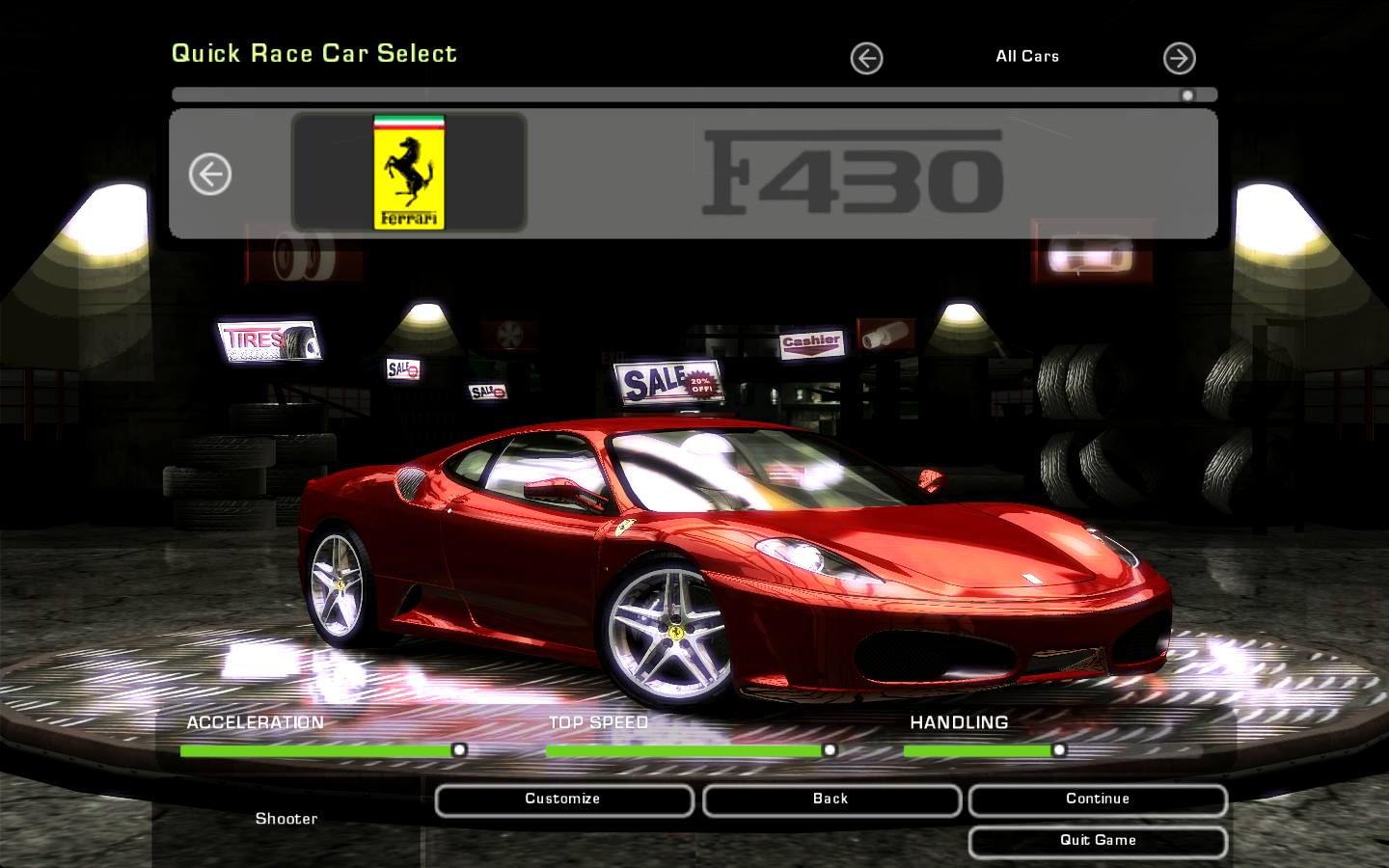 Need For Speed Underground 2 Ferrari F430