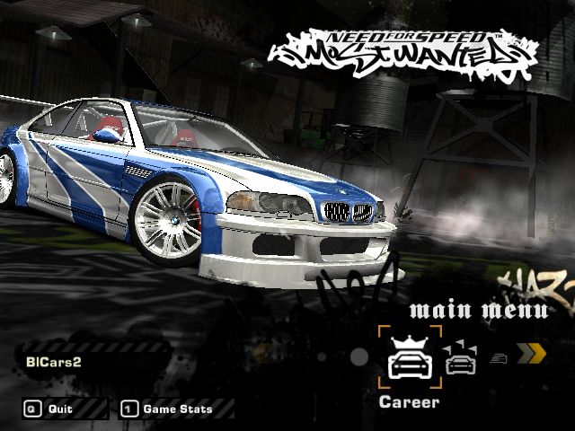 Need For Speed Most Wanted 2003 BMW M3 GTR E46 Mega Pack
